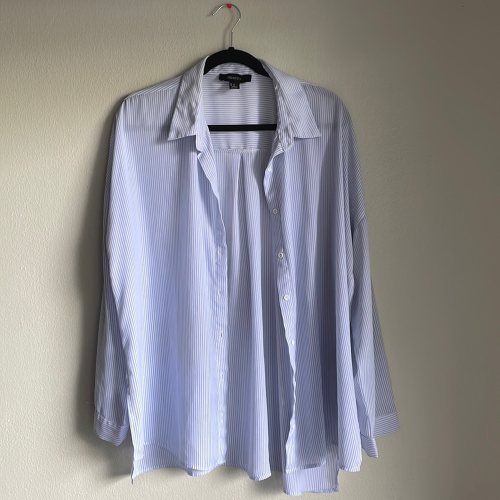 Striped button down - Picture 2 of 4